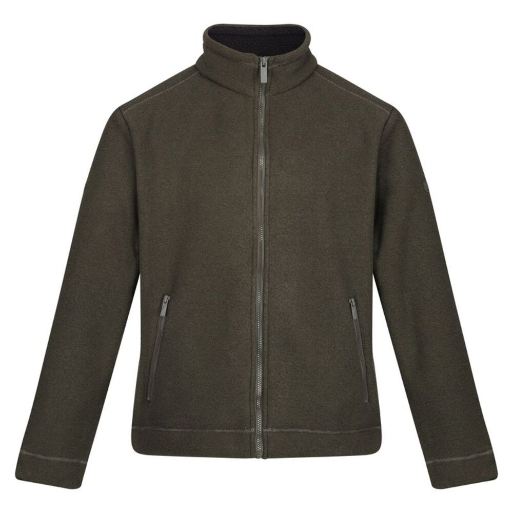 Regatta Mens Garrian II Full Zip Fleece Jacket / Dark Khaki